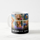 Beste Mama 8 Foto Collage Kaffeetasse (Vorderseite Links)