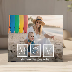 Beste Mama Aller Zeiten Baby Name Foto Fotoplatte