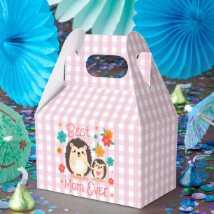 Beste Mama Aller Zeiten Mutter und Baby Igel Geschenkschachtel
