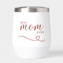 "Beste Mama aller Zeiten"-Rot-Schrift