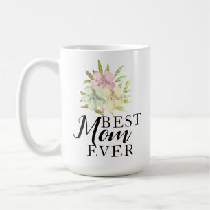 Beste-Mama-aller-Zeiten-Wasserfarben-Blumen-Tasse Kaffeetasse