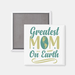 Beste Mama am Tag der Mütter der Erde Magnet