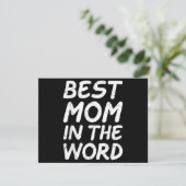 Beste Mama am Weltmüttertag 2025 Save The Date (Stehend Vorderseite)