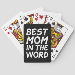 Beste Mama am Weltmüttertag 2025 Spielkarten