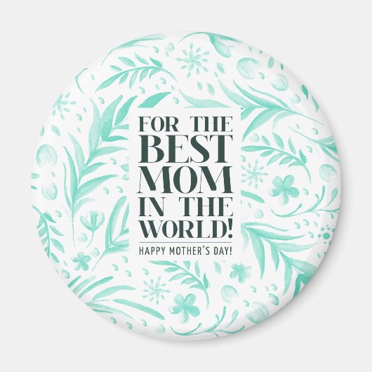 Beste Mama am WeltMuttertag | Magnet (Vorne)