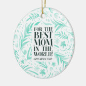 Beste Mama am WeltMuttertag | Ornament (Links)