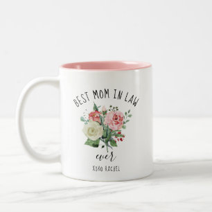 Beste Mama auf dem Rechtsweg je zwei Personalisier Zweifarbige Tasse