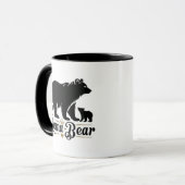 Beste Mama-Bär-Geschenke für Mütter Tasse (Vorderseite Links)