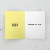 Beste Mama Bars Grußkarte Karte (Innenseite)