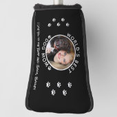 Beste Mama Benutzerdefinierter Pet Foto Name Schwa Golf Headcover (Rotieren 90)