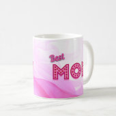 Beste Mama Beste Mama je Beste Mutter Kaffeetasse (VorderseiteRechts)