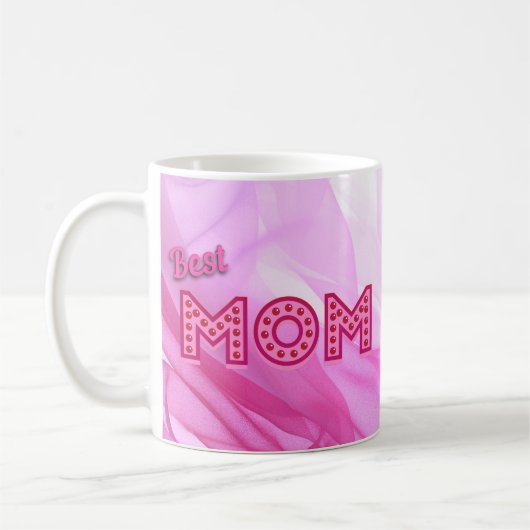 Beste Mama Beste Mama je Beste Mutter Kaffeetasse (Links)