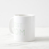 Beste Mama Beste Mama je Beste Mutter Kaffeetasse (Vorderseite Links)