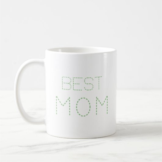 Beste Mama Beste Mama je Beste Mutter Kaffeetasse (Links)