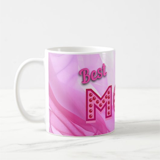 Beste Mama Beste Mama je Beste Mutter Kaffeetasse (Links)