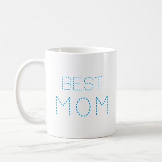 Beste Mama Beste Mama je Beste Mutter Kaffeetasse (Links)