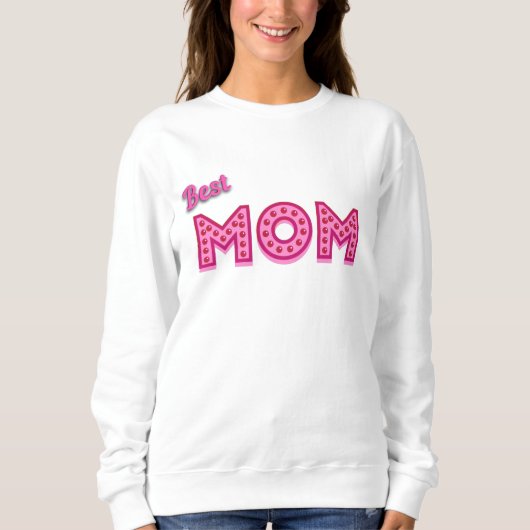 Beste Mama Beste Mama je Beste Mutter Sweatshirt (Vorderseite)