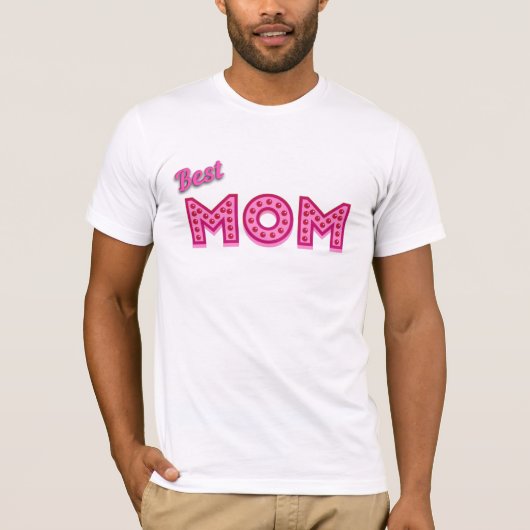 Beste Mama Beste Mama je Beste Mutter T-Shirt (Vorderseite)