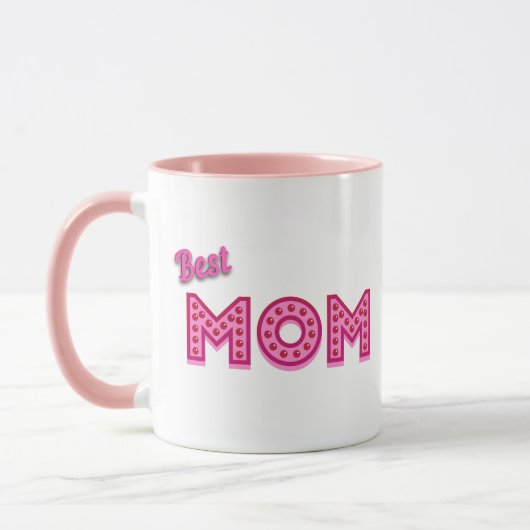 Beste Mama Beste Mama je Beste Mutter Tasse (Links)