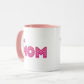 Beste Mama Beste Mama je Beste Mutter Tasse (Vorderseite Links)