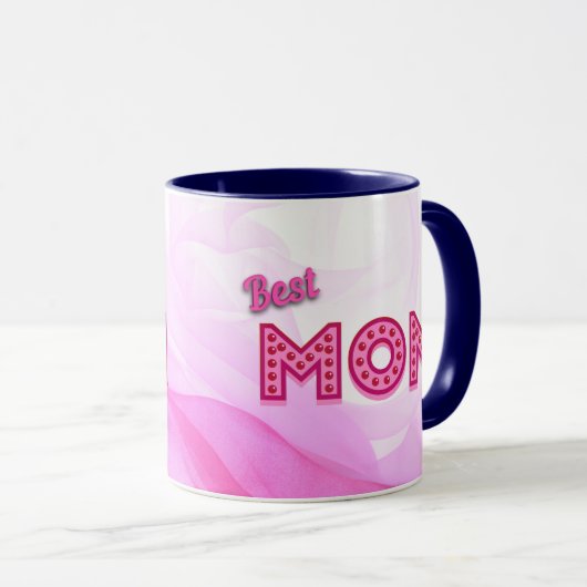 Beste Mama Beste Mama je Beste Mutter Tasse (VorderseiteRechts)