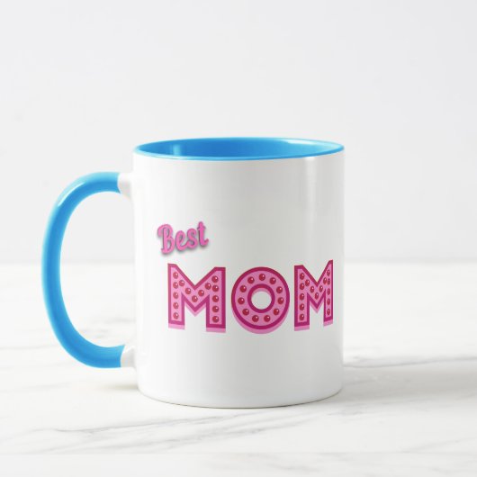 Beste Mama Beste Mama je Beste Mutter Tasse (Links)