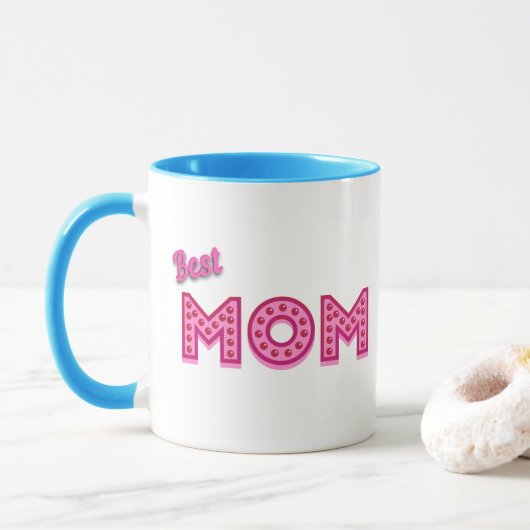 Beste Mama Beste Mama je Beste Mutter Tasse (Mit Donut)