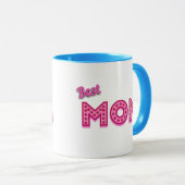 Beste Mama Beste Mama je Beste Mutter Tasse (VorderseiteRechts)