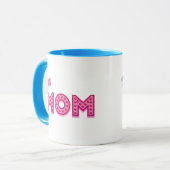 Beste Mama Beste Mama je Beste Mutter Tasse (Vorderseite Links)