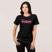 Beste Mama Beste Mama je Beste Mutter Tri-Blend Shirt (Vorderseite voll)