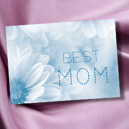 Beste Mama Beste Mama je pastellfarben elegant flo Karte