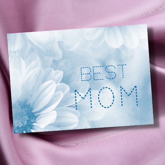 Beste Mama Beste Mama je pastellfarben elegant flo Karte