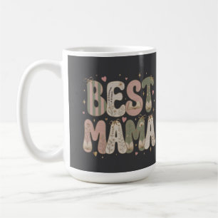 Beste Mama Buchliebhaber Blumen Design Kaffeetasse