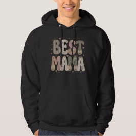 Beste Mama Buchliebhaber Blumenliteratur-Design Hoodie