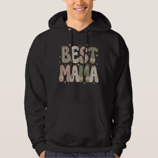 Beste Mama Buchliebhaber Blumenliteratur-Design Hoodie