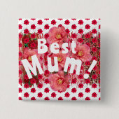 Beste Mama! Button (Vorderseite)