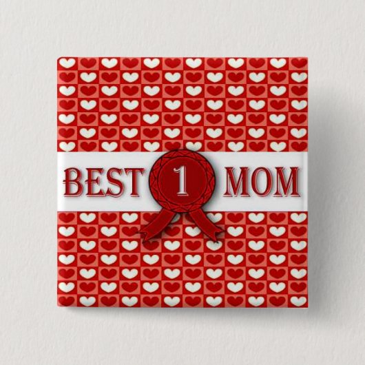 Beste Mama Button (Vorderseite)