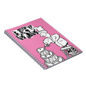 Beste Mama Cake Maker Dekorieren Riesenkuchen-Note Notizblock (Rechte Seite)