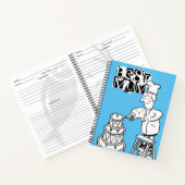 Beste Mama Cake Maker Dekorieren Riesenkuchen-Note Notizblock (Innenseite)