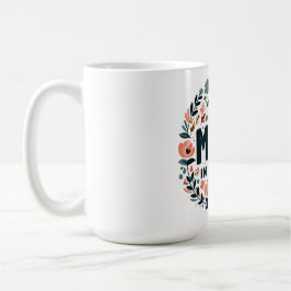 Beste Mama der Welt - Blumenkranz Kaffeetasse