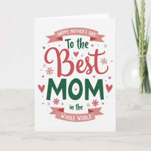 Beste Mama der Welt Karte