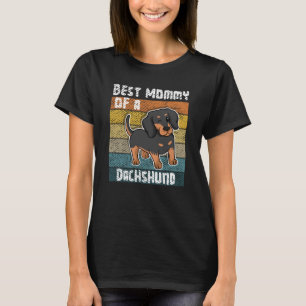 Beste Mama einer Dackel T-Shirt