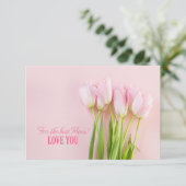 Beste Mama Einladung (Stehend Vorderseite)