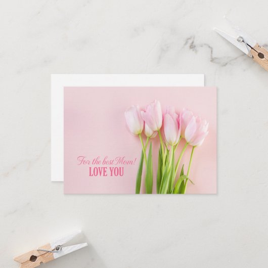 Beste Mama Einladung (Vorderseite/Rückseite Beispiel)