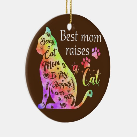 Beste Mama erhöht die Mama einer Mutter mit einer Keramik Ornament (Rechts)