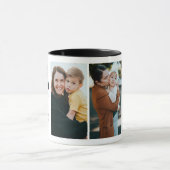 Beste Mama-Ever 2-Foto-Collage und benutzerdefinie Tasse (Zentrum)