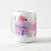 Beste Mama-Ever Kaffeetasse (Vorderseite Links)