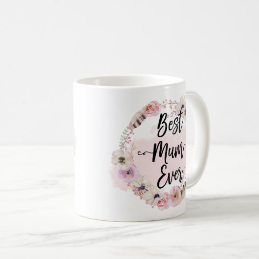 Beste Mama-Ever Kaffeetasse (VorderseiteRechts)