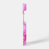 Beste Mama Ever mädchenhaftes rosa Chiffon elegant iPhone Hülle (Linke Seite)