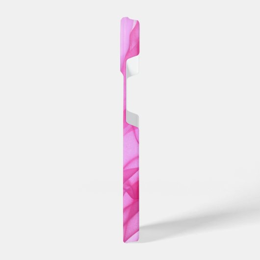 Beste Mama Ever mädchenhaftes rosa Chiffon elegant iPhone Hülle (Linke Seite)